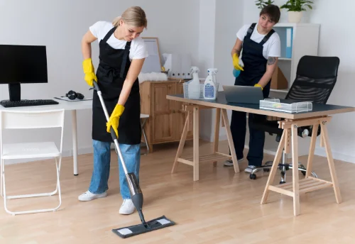 Nettoyage de bureau professionnel à la Bazoge-Montpinçon